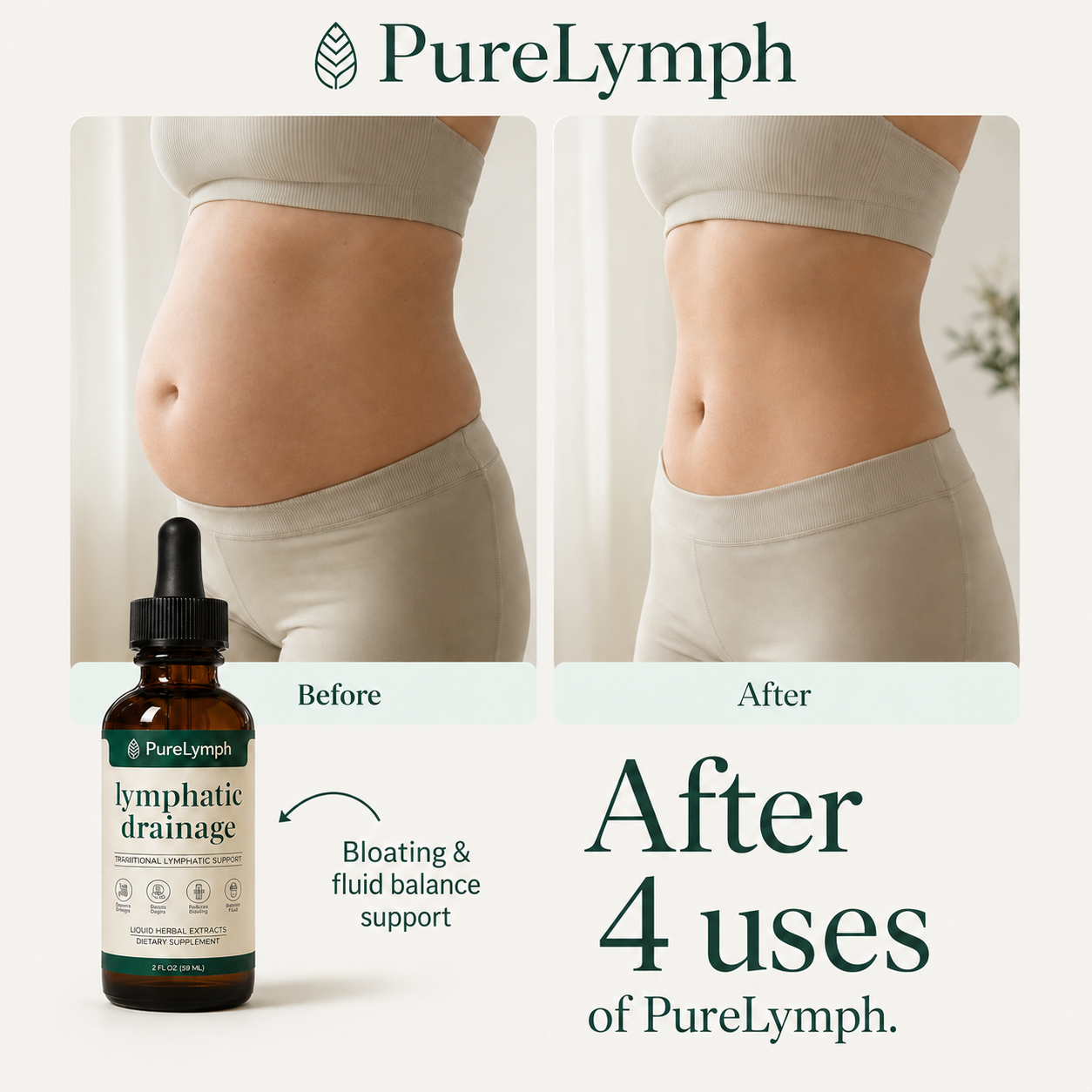 Pure Lymph-Lymphatic Drainage Drops